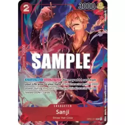 Vinsmoke Sanji - Hero Post SSR card YXT-SSR-023