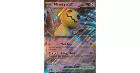 Mimikyu ex · Scarlet & Violet Promos (SVP) #004 ‹ PkmnCards