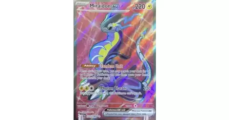 Pokemon Card Miraidon EX Scarlet&Violet 227/198