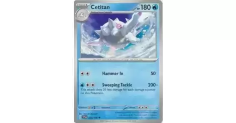 Cetitan - Pokemon McDonald's Promos - Pokemon