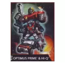 Optimus Prime (Pretender) & Hi-Q