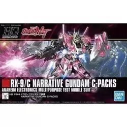 RX-9/C Narrative Gundam C-Packs