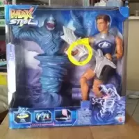 Max Steel y Elementor Tornado Explosivo