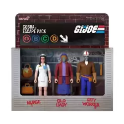 Cobra Escape Pack - Nurse + Old Lady + City Worker
