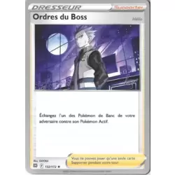 Ordres du Boss Hélio