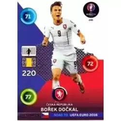 Borek Dočkal - Česká Republika - Denmark Variation Cards