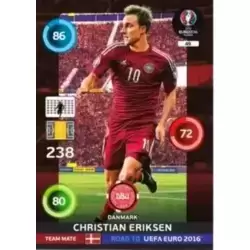Christian Eriksen - Danmark - Denmark Variation Cards