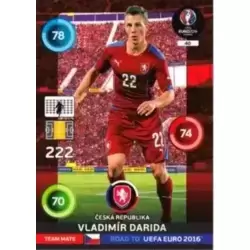 Vladimir Darida - Česká Republika -Denmark Variation Cards