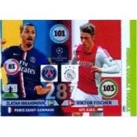 Zlatan Ibrahimovic / Viktor Fischer - Paris Saint-Germain / AFC Ajax