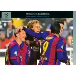 Apoel - Barcelona - Magic Moments