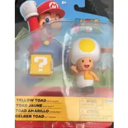 World of Nintendo - 4”  Yellow Toad