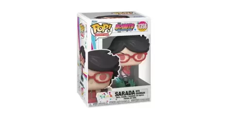  Funko Pop! Animation: Boruto: Naruto Next Generations - Sarada  with Sharingan : Toys & Games