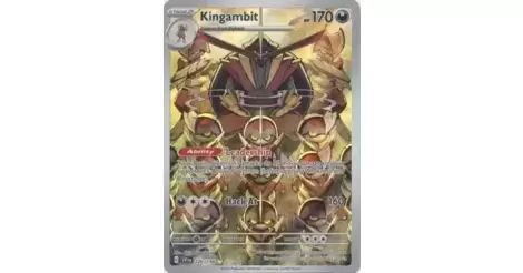 Kingambit - Scarlet & Violet - SVIen Pokémon card 220/198