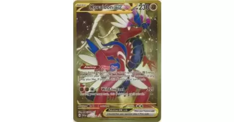  Pokemon - Koraidon ex 254/198 - Scarlet & Violet