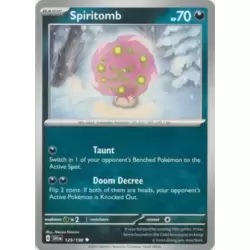 Shiny spiritomb  Pokemon logo, Pokemon party, Pokemon cards