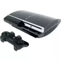 Console PS3 80 Go noire + Manette Dual Shock 3 - noire