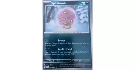 Spiritomb [Reverse Holo] #129 Prices, Pokemon Scarlet & Violet