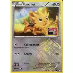 Ponchiot Crosshatch Reverse Pokemon League