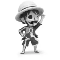 Luffy Black & White