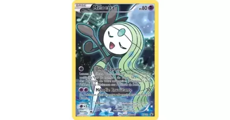  Meloetta - XY120 - Holo - XY Black Star Promos : Everything Else