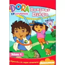 Dora l'exploratrice, Vol.4: Bonjour Diego