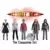 Action Figures - 10th Doctor - The Companions Set: Donna Noble, MArtha Jones, Rose Tyler, Sarah Jane Smith & Astrid Peth