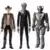 Action Figures - 11th Doctor - Series 6: Corroded Cyberman, The Eleventh Doctor & Silent