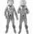 Action Figures - Cyberleader and Cyberman From Silver Nemesis