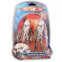 Cyberleader and Cyberman From Silver Nemesis