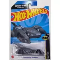 Hot Wheels Batman Forever Batmobile (Matte Grey) 2/5 HKJ73-M7C5 2023