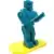 Micro Toy Box - Rock\'Em Sock\'Em Robots Blue Robot