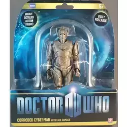 Corroded Cyberman with Face Damage