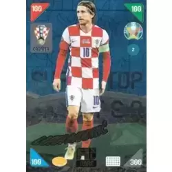 Luka Modric - Croatia - Rare - Euro Top Masters