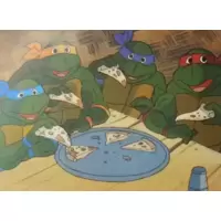 Leonardo   ,    Michelangelo   ,  Donatello   ,   Raphael