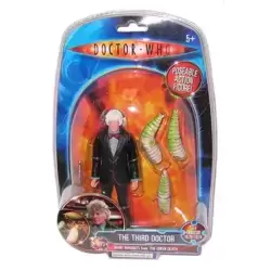 The Third Doctor With Giant Maggots