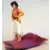 Aladdin on Magic Carpet