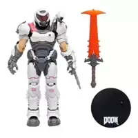 Doom Slayer White Armor