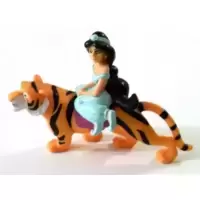 Princesse Jasmine Riding Rajah