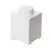 1x1 Brick - White