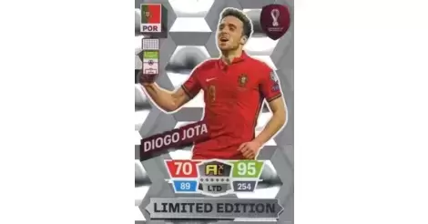Diogo Jota - carte Adrenalyn XL Fifa World Cup Qatar 2022