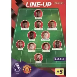 Line-up - Manchester United