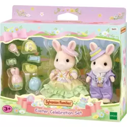 Sylvanian Families® Figurine famille lapin crème 5706