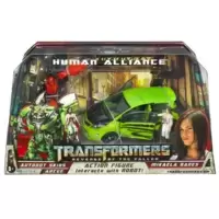 Human Alliance - Autobot Skids / Arcee / Mikaela Banes