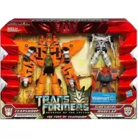 The fury of Fearswoop (+ Sideswipe & Mudflap)