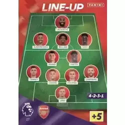 Line-up - Arsenal
