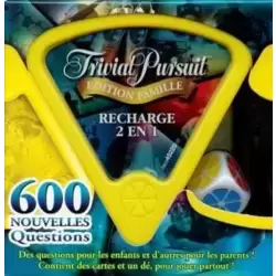 Trivial Pursuit - Edition famille - Recharge 2 en 1