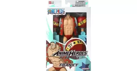 Anime Heroes – One Piece – Franky Action Figure - The Model Shop