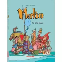 Merlin va à la plage