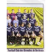 Equipe (puzzle 2) - FC Girondins de Bordeaux