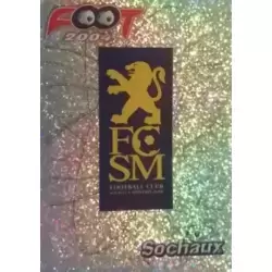 Ecusson - Football Club Sochaux-Montbéliard, abrégé en FC Sochaux-Montbéliard ou plus simplement FC Sochaux